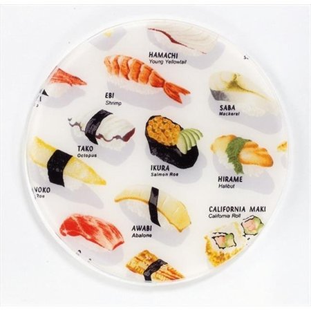 ANDREAS Andreas TR-128 Sushi Silicone Trivet - Pack of 3 TR-128